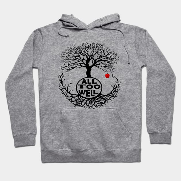 All Too Well : baobab tree and red apple Hoodie by Rogamshop